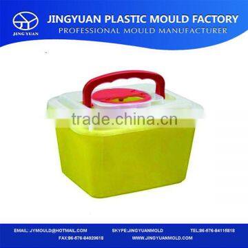 2014 wholesale Home high quality plastic mould(cup/box/jar) Household items plastic crate injected mold