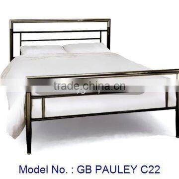 New Modern Metal Double Bed Furniture With Stylish Elegant Look In Good Quality And Low Price Malaysia