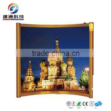 Radiation Free 500*600mm Alu Frame Infrared Heating Panel With Curve Surface