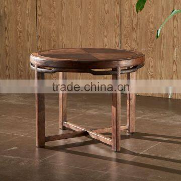 Modern Small Wooden Dining Table Set photo-3