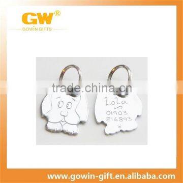 custom metal dog id tag charms