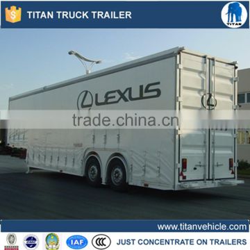 high quality enclosed car hauler trailer