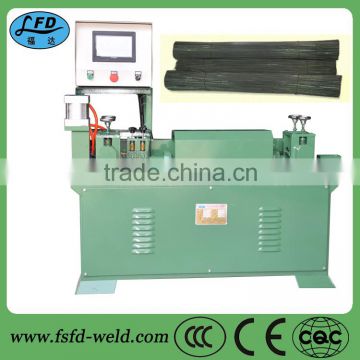 Steel bar rebar straightening and cutting machine