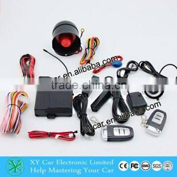 2015 Hot Car Alarm Keyless Entry System Car Alarm System With Remote Engine StartXY-906 photo-2