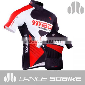 Lance Sobike 2013 Sublimation Short Sleeve dry fit cycling jerseyJerseys