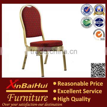 BH-L8288 Gold color price steel chair modern stainless steel wholesale banquet chairs