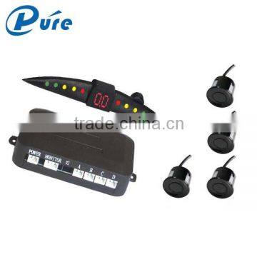 DC 12V 4 sensors bibi alert car parking sensor with LED display