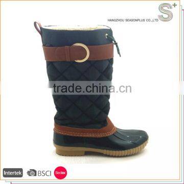 Latest Design Superior Quality ladies custom duck rain boots