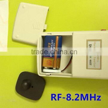 rf eas detector / 8.2MHz high sensitive eas handheld detector for soft labels / security EAS tester