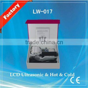 Home Use 2in1 Slim Fitness Facial Machine Ultrasonic Hot and Cold HammerLW-017 photo-5