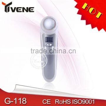 japan face massager Hot and cool microcurrent face lift machine for home use