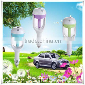 Electronic car air humidifier essential aroma oil diffuser humidifier with usb charger