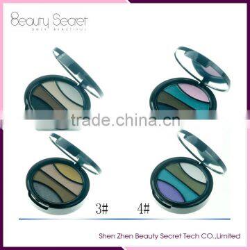 New design wholesale so cute shimmer eyeshadow palette 4colors
