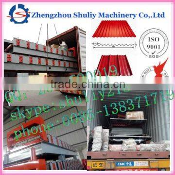 Effective Width 1000 Roof Tile Making Machine Glazed Tile Machine photo-3