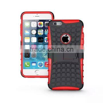 Multicolor TPU+PC Armor Spider Hybrid Kickstand Cell Phones Back Cover for IPhone 6/6 Plus photo-5