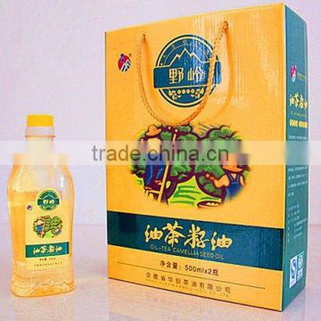 Hot selling 2012 newest purity and natural camellia cooking oil