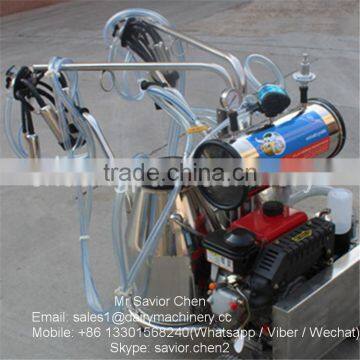 Chuangpu Band Double Cow Milking Machine With Diesel Power photo-5