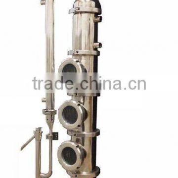 Popular 50lt/100lt Modular Home Alcohol Distiller/vodka Distillery Equipment With Copper Bubble Plate for Sale photo-4