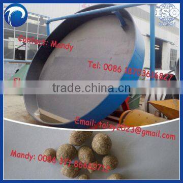 machine for making organic fertilizer granules,high output disc fertilizer granulator