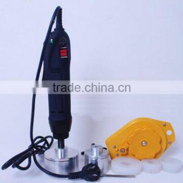 Easy Operating Electric Manual Dropper Top Cap Capper Sealing Machine photo-3