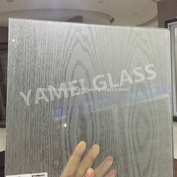 4mm frosted glass acid etching products