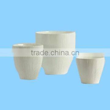 Modern White Porcelain Planter for Sale