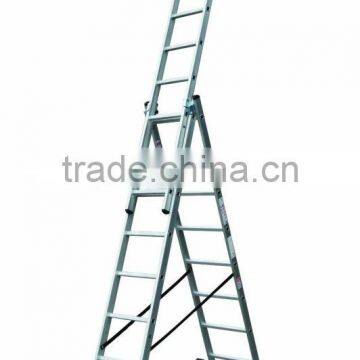 Aluminium extension ladder