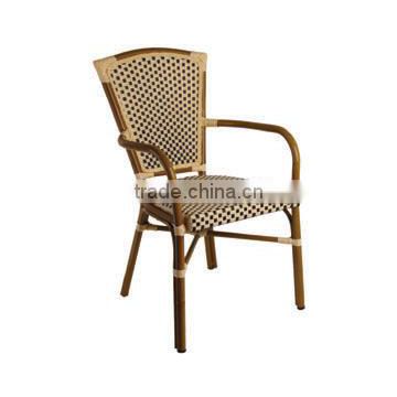 2011 new style aluminum frame rattan leisure chair