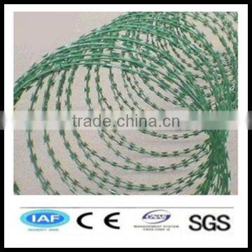 wholesale alibaba China CE&ISO certificated cross razor barbed wire(pro manufacturer)