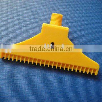 plastic material 1/4inch male thread lenthen F-windy nozzle for cleaning
