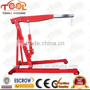 3ton tl1001-3 3ton folding hydraulic shop engine crane