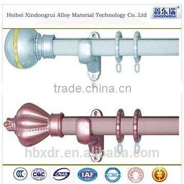 Aluminum Anodized Profile Curtain Rod With End Cap_Factory Supplier!! photo-3