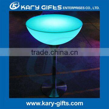 Glowing Multi Color Change Led Lighting up Bar Table photo-2