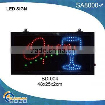 customizable brand new open led sign BD-004
