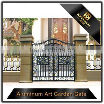 Home&Garden Decoration Powder Coated Aluminum Door for Villa Garden