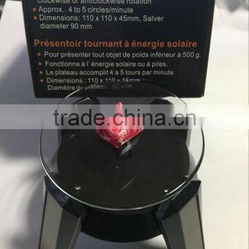 Wholesale High Quality Solar Rotary Display Stand With LED Light photo-4
