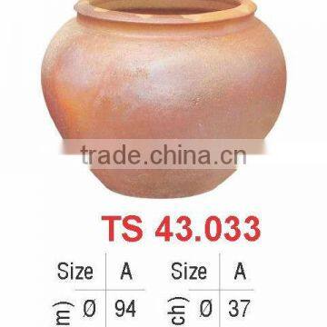 Vietnam Ceramic Outdoor Rustic flower pots