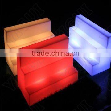 LED Outdoor 16 Colors Illuminate Changed Wireless Led Shelf Brackets for Wedding photo-4