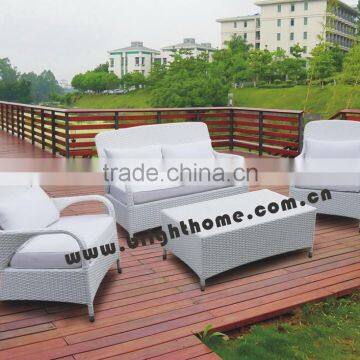 Aluminum PE rattan Handcraft BP-350 Wicker Outdoor Sofa