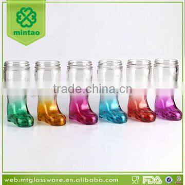 Customized Boots Mason Jar Beverage Use Colored Boots Bottle photo-4