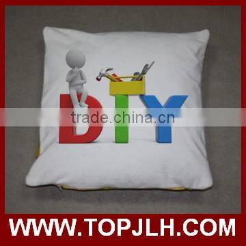 2017 Hot Wholesale Sublimation Logo Printed Pillow Covers