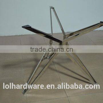 Stainless Steel Base Glass Coffee Table photo-4