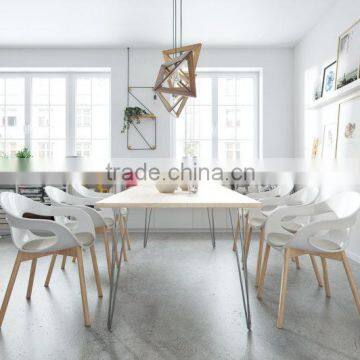 Globla Supplier Metal 40 Inch Chrome Plating 3 Rod Iron Dining Table Leg photo-3