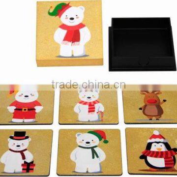 2016 Hot Sale Desktop Products MDF Cup Coaster, Cup Mat, Table Mat photo-4