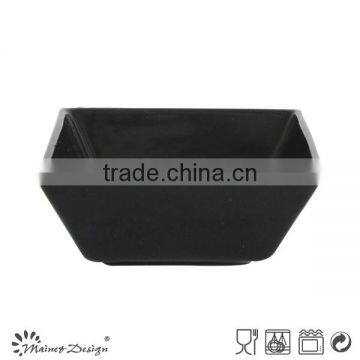 Solid Color Stonware Square Bowl photo-4