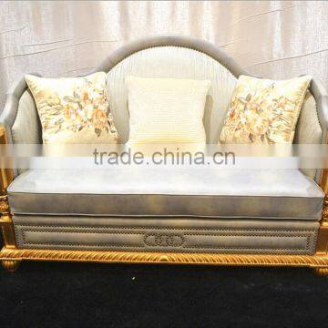 BISINI Latest Gold Foil 2 Seater Arab Sofa photo-2