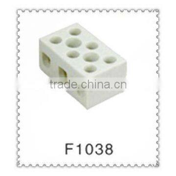 3 wire porcelain terminal block 10A