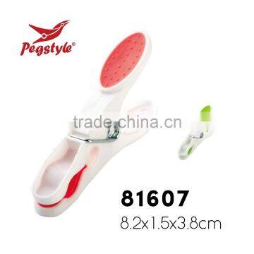 houseware TPR material soft grip craft clothes drying plastic clip