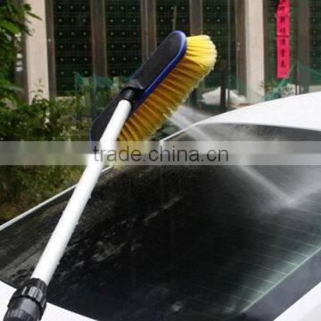 water fed car wash brush with extension pole