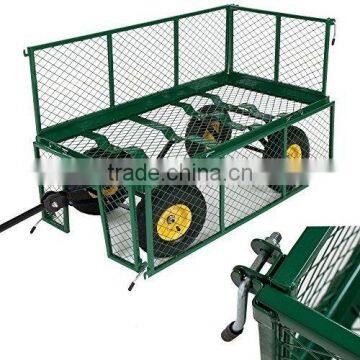 TecTake Heavy Duty Garden Trolley Mesh Cart Utility Wagon Truck Dump TC1846 photo-4